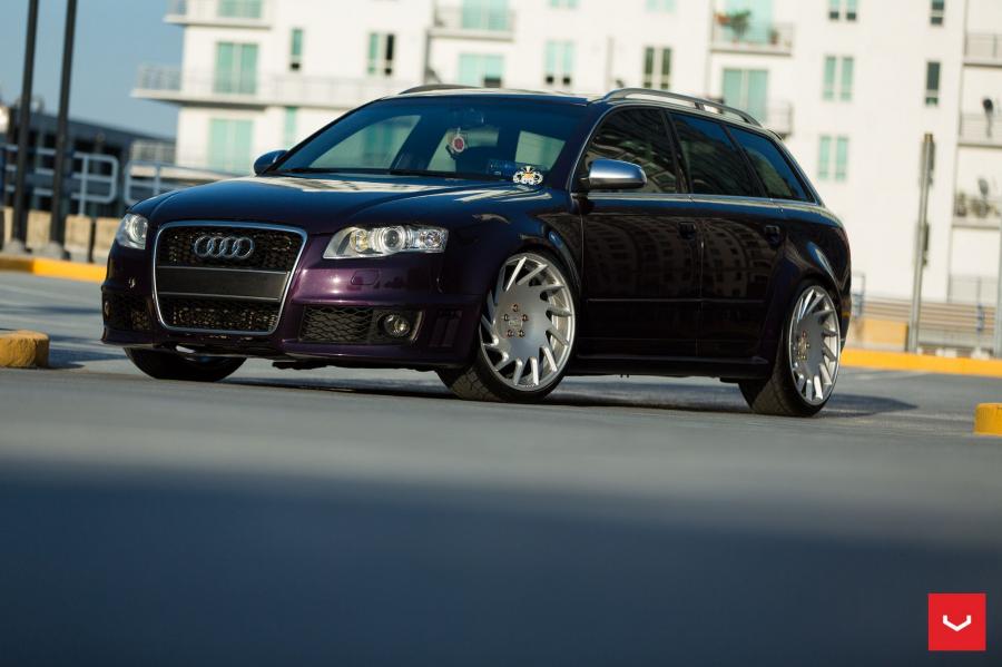  Audi RS4 Avant on Vossen Wheels 2015 года  (фото 10 из 17)